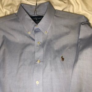 Ralph Lauren blue dress shirt